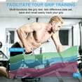 thumbnail image 6 of Rechargeable Handeful Grip Strength Tester, 396Lbs/180KG Digital Hand Grip Strength Tester with LCD Display, Adjustable Dynamometer Handgrip Measurer Meter, for Home Gym,Fitness Training,Sports,Grey, 6 of 7