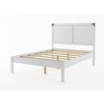 thumbnail image 1 of Parker Platform Queen Bed-White, 1 of 3