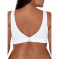 thumbnail image 2 of Fruit of the Loom Women’s Back Smoothing Full Coverage Wireless Bralette, 2-Pack, Style FT842A, 2 of 6