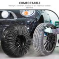 thumbnail image 2 of Tire Storage Bag Automotive Spare Cover Wheel 190t Polyester Taffeta, 2 of 6