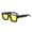 Yellow, variant on Classic Frame Sunglasses UV400 Protection Fashion Shades Lightweight Outdoor Eyewear for Daily Wear 6.7 inches
