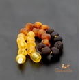thumbnail image 3 of Amberalia Set of Amber Necklace 13" (33cm) ands Amber Bracelet 5.5" (14cm) Genuine Baltic Amber, Lab Tested Raw Rainbow, 3 of 6