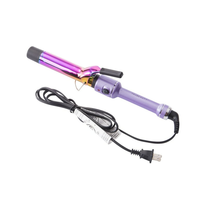 Tru Beauty 1.25 Inch Curling Irons 5 Colors Metallic Pink