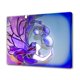 thumbnail image 1 of Póster de lienzo morado con diseño de sirena, decoración para dormitorio, paisaje deportivo, decoración para oficina, regalo, estilo marco, 20 x 30 cm, 1 of 8