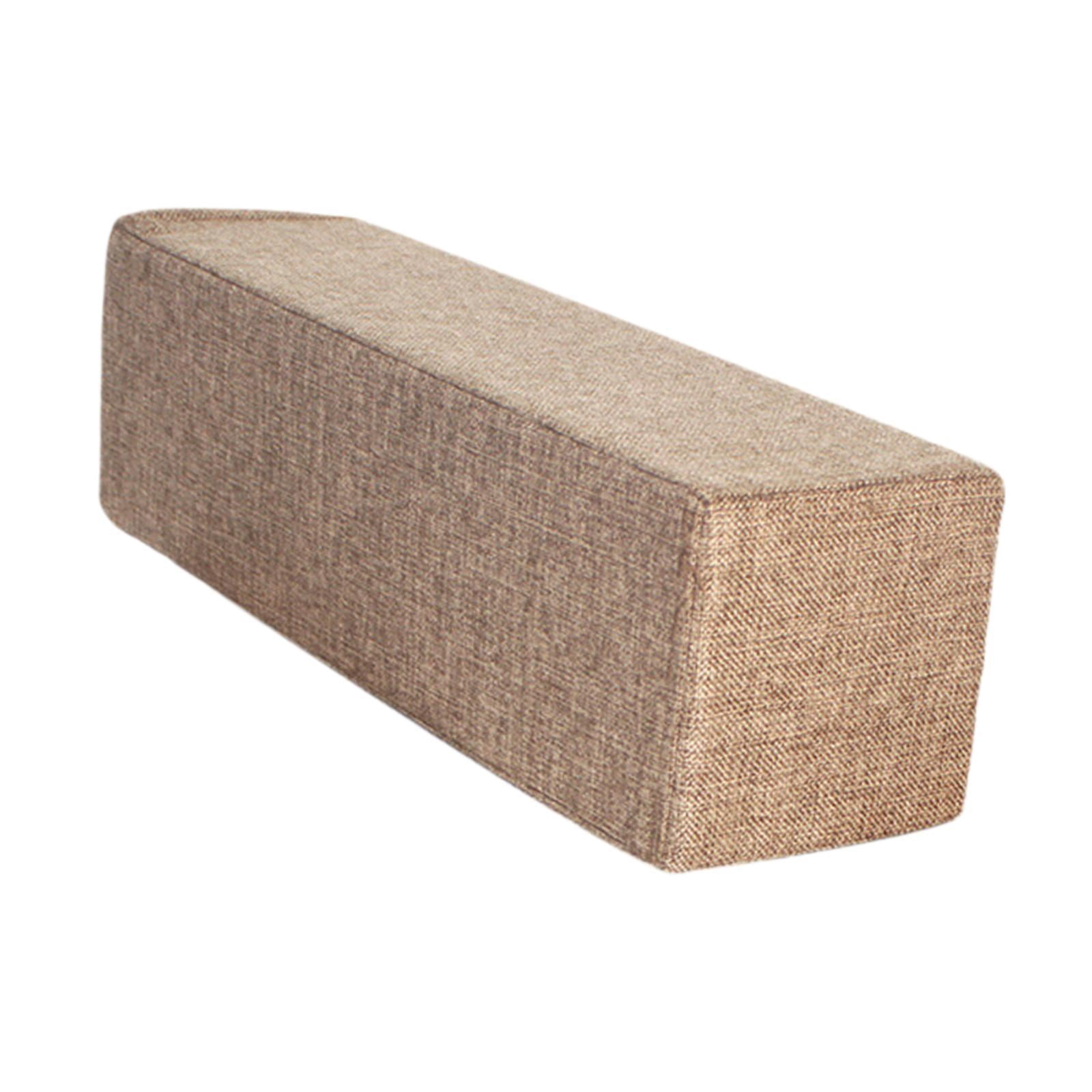 Decorative Bed Armchair Home Bedroom Sofa Couch Arm Rest Pillow Removable and Washable Cover for Adults Living Room Sofa