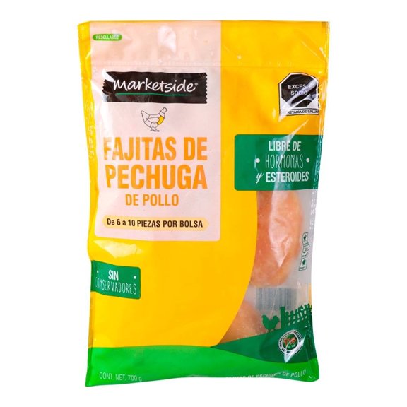 Fajitas de pechuga de pollo Marketside congeladas 700 g
