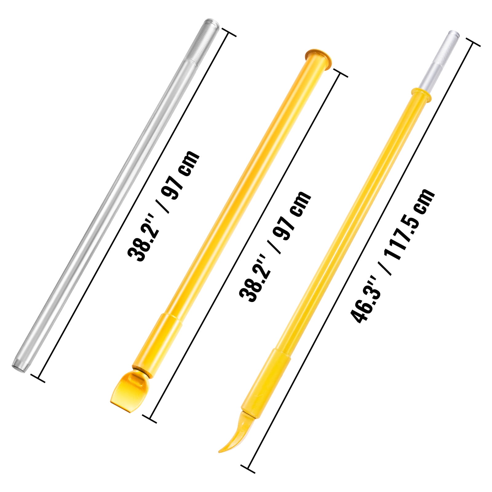 VEVOR Tire Slide Hammer Bead Breaker Heavy-Duty Ram Bar for Car Truck Trailer