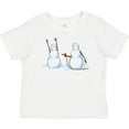 thumbnail image 3 of Inktastic Snowman Stickup with Hairdryer Boys or Girls Baby T-Shirt, 3 of 5