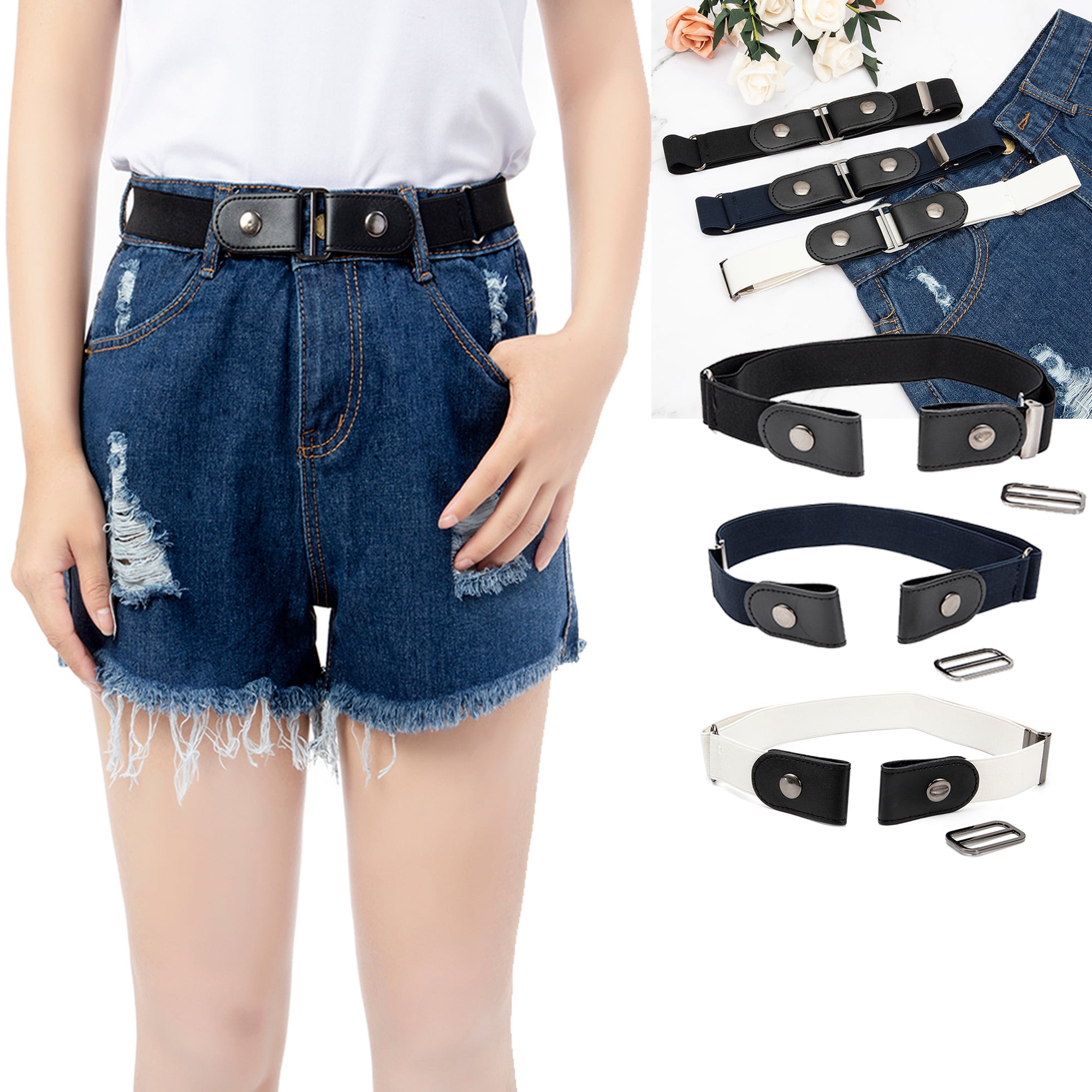 buckleless belt walmart