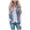 Pink, variant on Jackets for Women Clearance Women's Casual Sleeveless Tie-Dye Printed Zipper Plush Vest Jacket