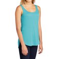 thumbnail image 4 of Mafoose Women’s Drapey Tank Aqua Ice 3X-Large, 4 of 5
