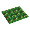 thumbnail image 2 of XMXT Microfiber Drying Mats, Green Smiling Man Print Absorbent Dish Drying Mat for Kitchen Counter, 16 x 18 inches, 2 of 9