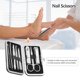 thumbnail image 5 of Tijeras Para Uñas, Cortador De Uñas, Manicura Multiusos, Pedicura, Cuidado De Uñas Para Hombres/mujeres, Recortador De Uñas Para Uso Doméstico De Viaje Para Eliminar La Piel YLSHRF Nail Clippers Set, 5 of 8