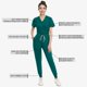 thumbnail image 4 of Set de exfoliantes médicos Eadflie para mujer, top con cuello en V y pantalones deportivos, 4 of 8
