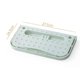 thumbnail image 1 of Soportes de almacenamiento Zapatero de plástico para baño sin perforaciones, montado en la pared, a prueba de polvo, estante de plástico para el hogar, organizador de zapatillas, 1 of 4