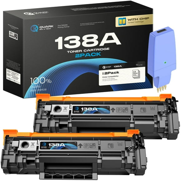 Cartouche de Toner Haute Capacité 138A 138X W1380X Compatible avec HP Laserjet