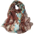 thumbnail image 1 of GFDYREE Scarfs for Women Lightweight Fashion Scarves Print Floral Pattern Scarf Shawl Wraps, 1 of 4