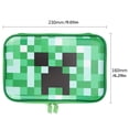 thumbnail image 3 of Pencil Case Minecraft-Pencil Case, Large Pencil Case 2 Compartment Filled With School Supplies, Minecraft-Gifts, 3 of 5
