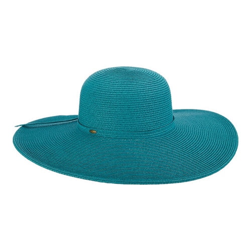 Scala LP Paper Braided Big Brim Sun Hat 