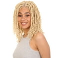thumbnail image 3 of LUXLUXE 16" Passion Twist Lace Front Wig for Black Women | Curly 4×5 Hand-Tied HD Lace Braided Hairline for Party, Wedding, Cosplay & Daily Wear, 3 of 13