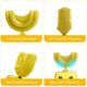thumbnail image 3 of Cepillo de dientes automático con cabezales en forma de U hechos de silicona de grado alimenticio, adecuado para cepillos de dientes en forma de U para niños, cabezal de cepillo de repuesto Xemadio HMHZ377-2, 3 of 5