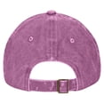 thumbnail image 7 of ibiyuan Men's Baseball Caps Mens Hats Women's Cancer Awareness Month Printed Washed Baseball Cap for Outdoor Sports and Daily Wear, 7 of 7