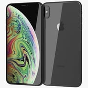 Apple iPhone XS MAX - حامل غير مقفل - 64 جيجابايت SPACE GRAY (جيد)