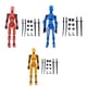 thumbnail image 2 of Figuras Simuladas Ygjytge Robot Muñeco 3 Uds PVC Impresa en 3D, 2 of 9