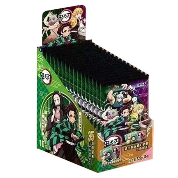 Demon Slayer-tarjeta Flash SSP para puerta de cocina, Tanjiro Nedouzi, juego de mesa circundante de Anime, tarjeta rara, regalo de juguete para niños Fivean unisex