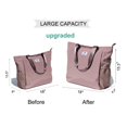 thumbnail image 2 of Bolsa ESVAN para yoga, 46 x 39 x 16 cm, rosa y morado, 2 of 7