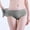 Gray, variant on Clearance Clothes Pitauce Womens Ice Silk Seamless Underwear Soft Breathable Mid Waist Stretchy No Show Panties Full Coverage Invisibles Brief Panties