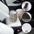 thumbnail image 6 of Honeii Armadillo Print Waterproof Car Trash Can,Waterproof Portable Collapsible Trash Can,Garbage Container fits Most Cars,SUVs,and Trucks, 6 of 7