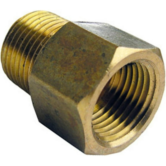 LASCO 17-8501 1/8-Inch Female Pipe Thread by 1/8-Inch Male Pipe Thread Brass Coupling