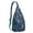 Blue-green-8, variant on 4-Pockets Cross Body Bags for Woman Men,Cute Sea Life Sling Bag Chest Bag with Adjustable Strap Women's Crossbody Bags for Outdoors Hiking Traveling