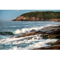 thumbnail image 2 of Head, Danny 18x13 White Modern Wood Framed Museum Art Print Titled - Sunrise at Otter Cliffs, 2 of 4