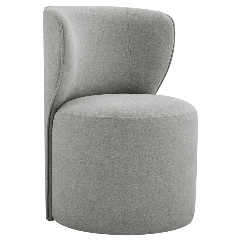 Spruce & Spring Luckett Upholstered Caster Dining Chair Indoor Fabric Dining Chair