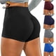 thumbnail image 2 of Pantalones Cortos De yoga GOOANTX Para Mujer Levantamiento De Cadera Arrugas, 2 of 4