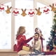 thumbnail image 4 of 4 piezas de banderines navideños de papel para colgar en la ventana, decoración de hotel, banderines, 4 of 5