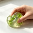 thumbnail image 4 of Kiwi Squishy Ball for Hand Fidgeting, Clear Plastic Gel Toy with Embedded Fruit Slice for Desk Breaks and Study, 4 of 6