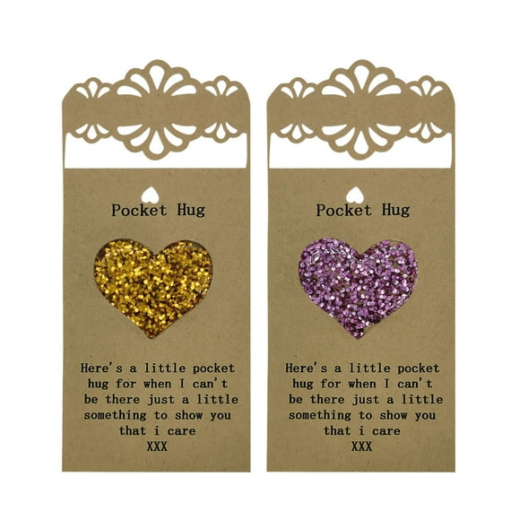 Less Than 5 Greeting Card Pocket Hug Greeting Card Christmas Valentine's Day Heart Shaped Heart Diamond Belt Shell Lace Paper Greeting Cards Lovers Friends Gifts Cards