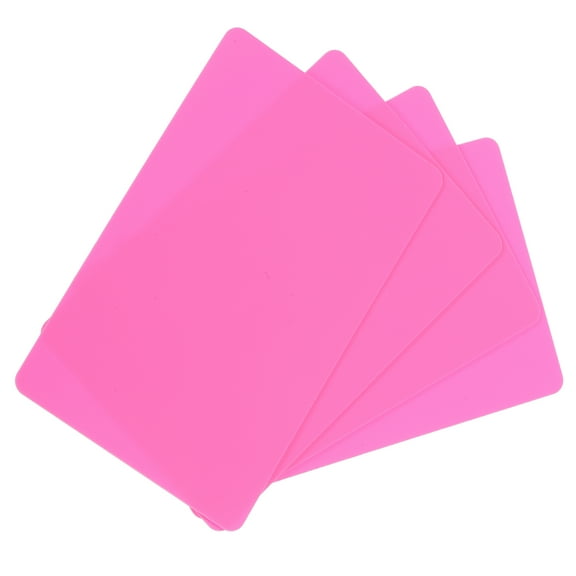 100Pack Blank Cards 20mil Blank Credit Cards Plastic Cards Pink