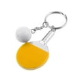thumbnail image 1 of MERIGLARE Raquette de Tennis de Table Créative & Pendentif Balle Clé Jaune, 1 of 4