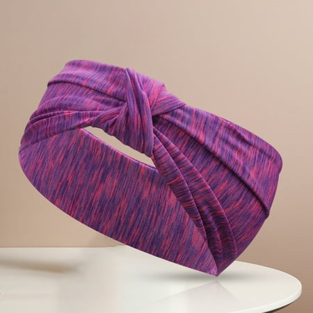 Toudaret 9 Pcs Sport Headband Good Elasticity Wide Lightweight Knot Design Yoga Sweatband for Running Toudaret 9 Pcs Sport Headband Good Elasticity Wide Lightweight Knot Design Yoga Sweatband for Running