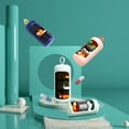 thumbnail image 1 of 3Packs Portable Pill Cases, Pocket Pill Boxes Keychain for Purse for Travel, 3 Compartment Waterproof Daily Pill Container Holder for Outdoor Camping Traveling, 1 of 1