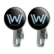 Westworld Logo Novelty Clip-On Stud Earrings