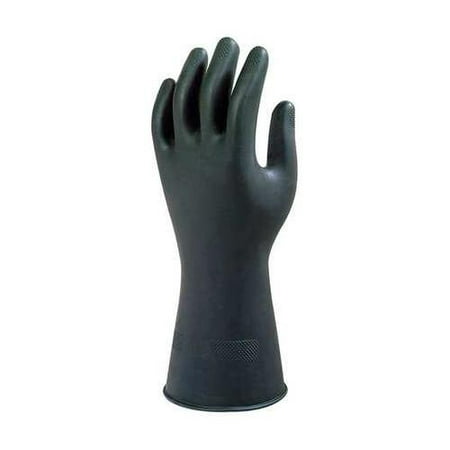 ANSELL Chemical Resistant Gloves, Natural Rubber, 8-1/2, 13