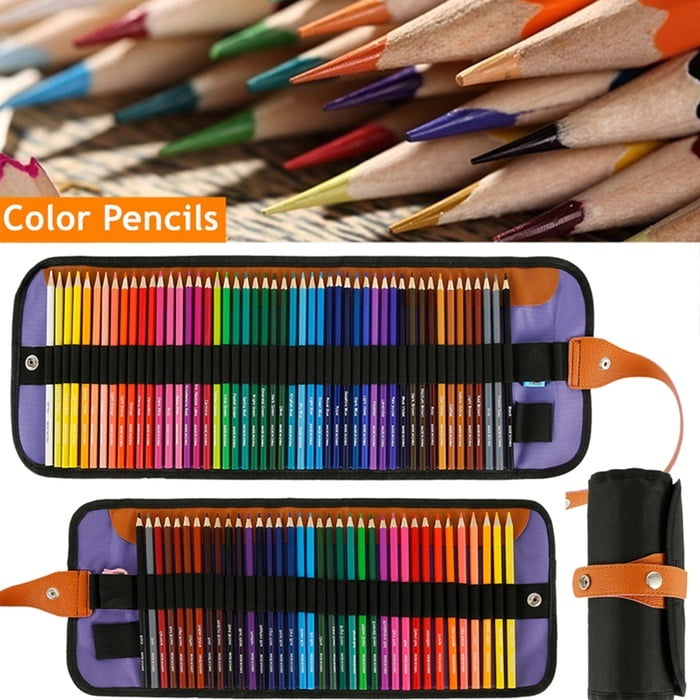 Willstar 50 Colors Professional Colored Pencil Set School Supplies Graffiti Pencil Crayons