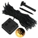 thumbnail image 3 of Guirnaldas de luces LED solares para exteriores, 100 chips de luz, guirnalda de luces decorativa ultralarga para bodas y Navidad, 3 of 8