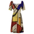 thumbnail image 5 of London Squares THREE TWO FOUR Sleeveless Dress dresses for womens 2024 Clothing female Dress woman Female dress, 5 of 7