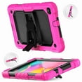 thumbnail image 2 of Dteck Galaxy Tab A 8.0 2019 Case T290 T295, Rugged Heavy Duty Shockproof Kickstand Protective Cover for Galaxy Tab A 8.0 Inch 2019 Without S Pen Model SM-T290 (Wi-Fi) SM-T295 (LTE), Rose, 2 of 9
